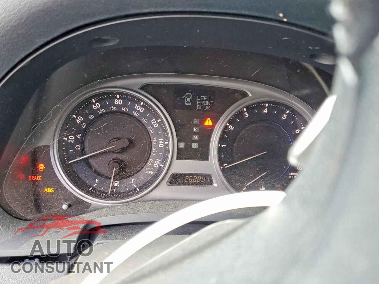 LEXUS IS 2010 - JTHCF5C20A5042256