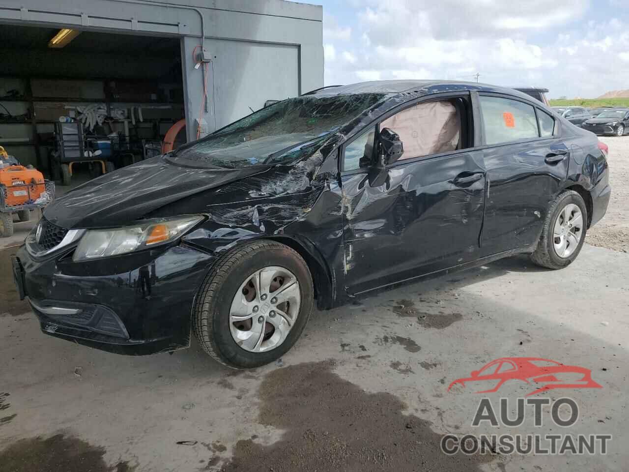 HONDA CIVIC 2013 - 2HGFB2F54DH587339