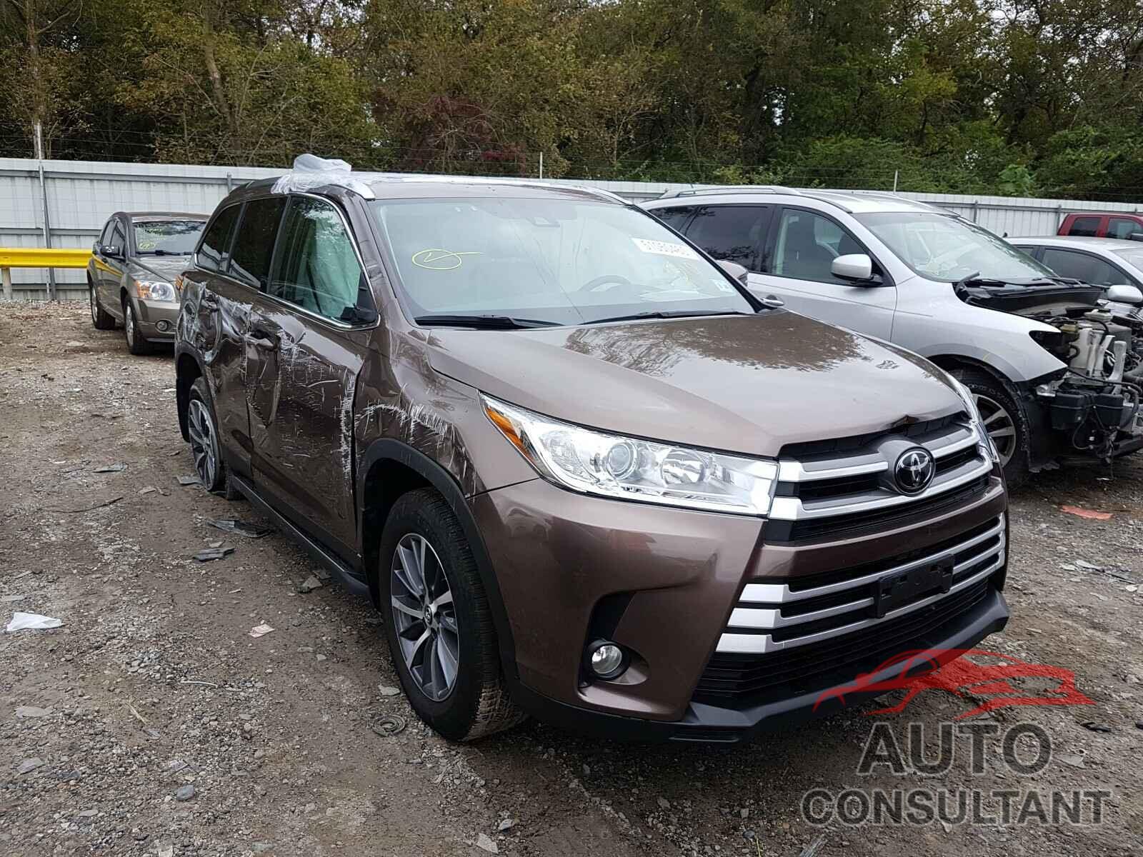 TOYOTA HIGHLANDER 2019 - 5TDJZRFH6KS918508