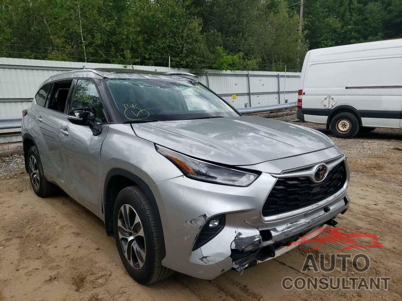 TOYOTA HIGHLANDER 2021 - 5TDGZRBH8MS071266