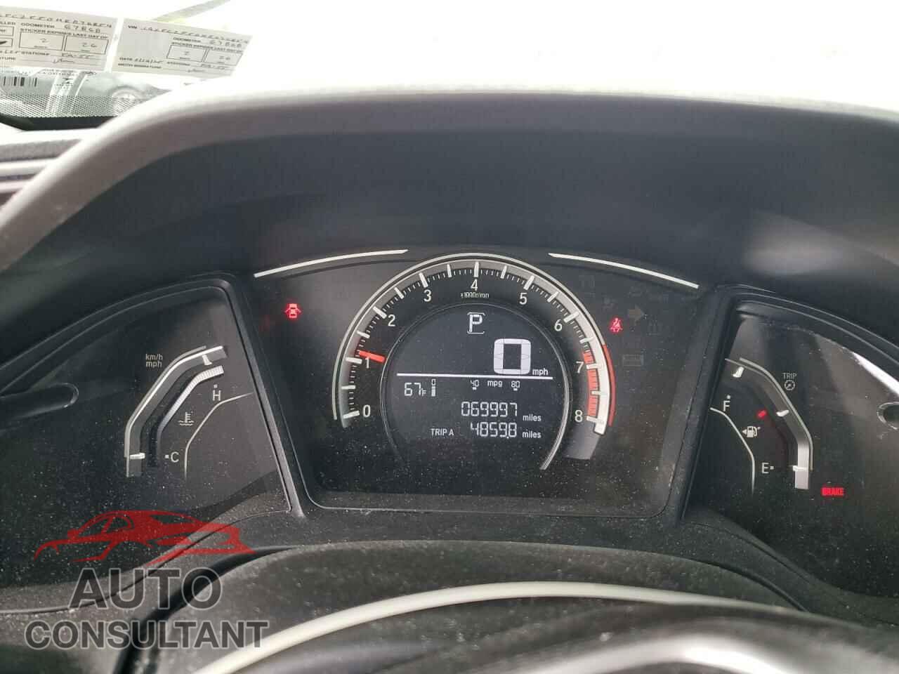 HONDA CIVIC 2017 - 19XFC2F50HE076854