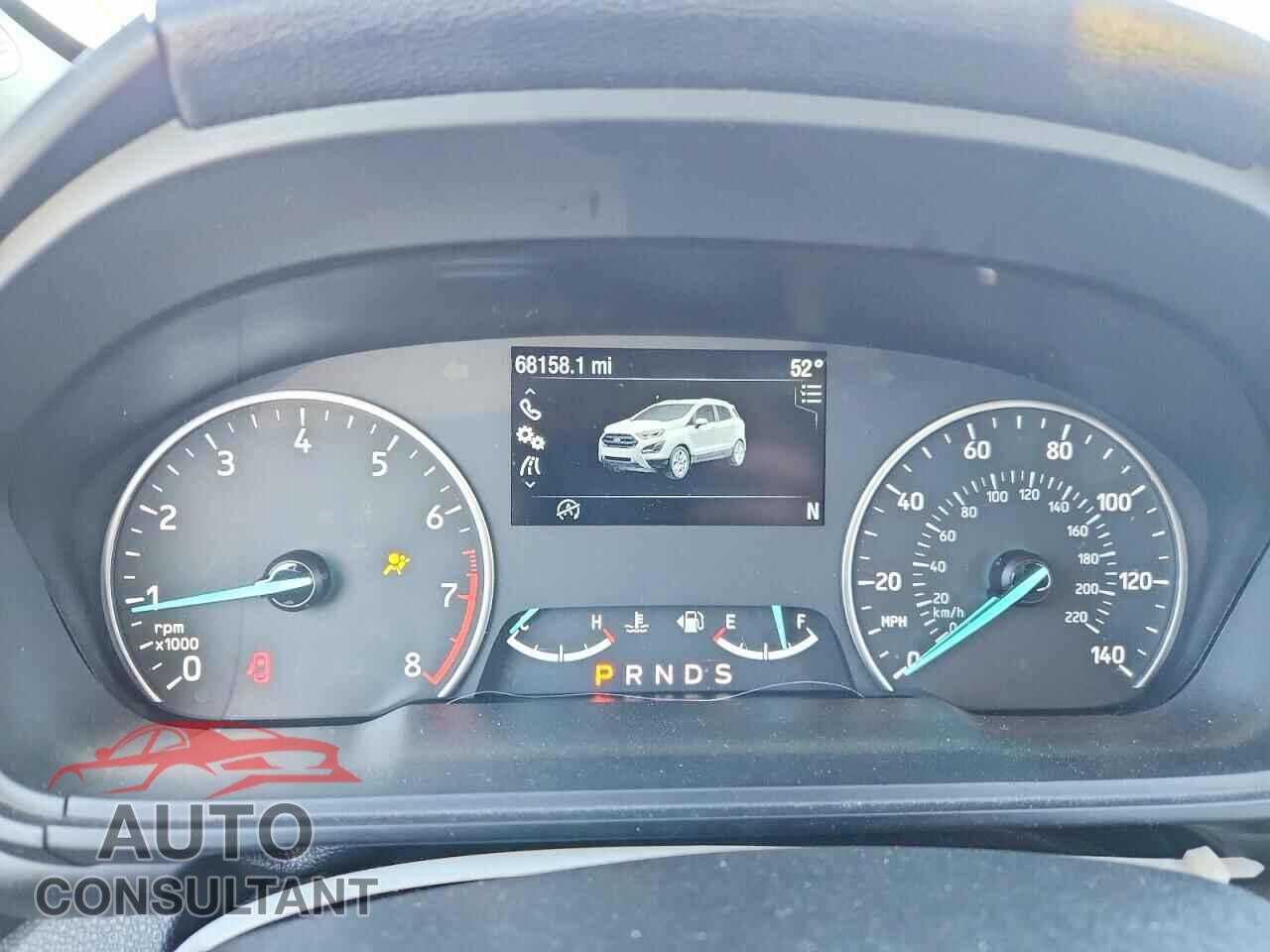FORD ECOSPORT 2020 - MAJ6S3KL2LC332012