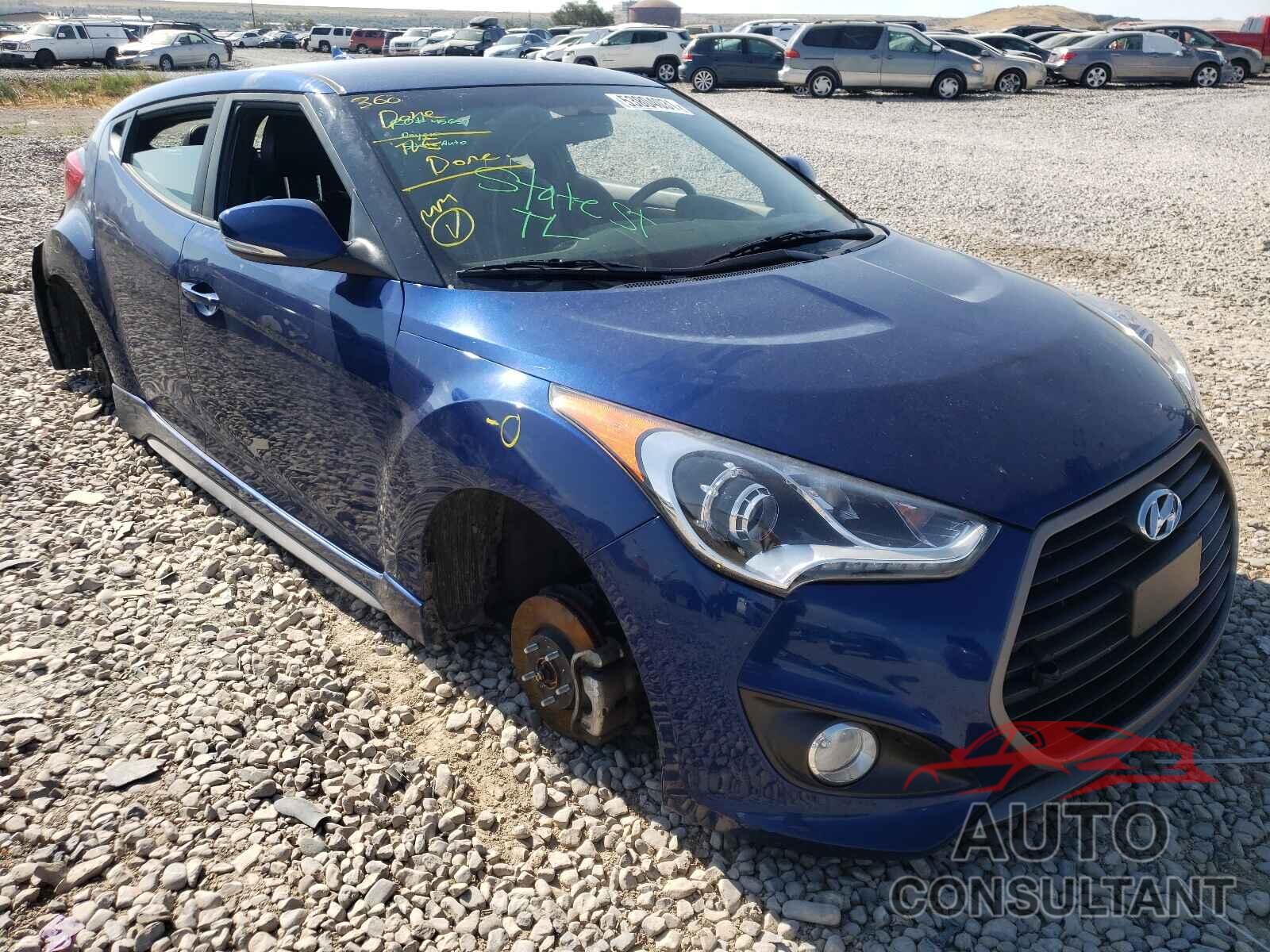 HYUNDAI VELOSTER 2017 - KMHTC6AE2HU312774