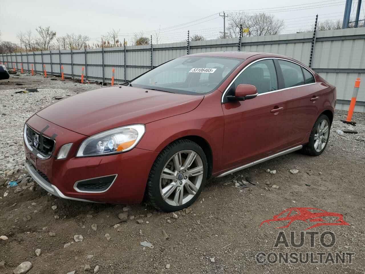 VOLVO S60 2011 - YV1902FH6B2013465