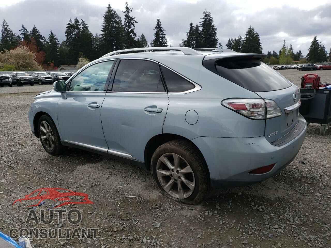 LEXUS RX350 2010 - 2T2BK1BA7AC046832