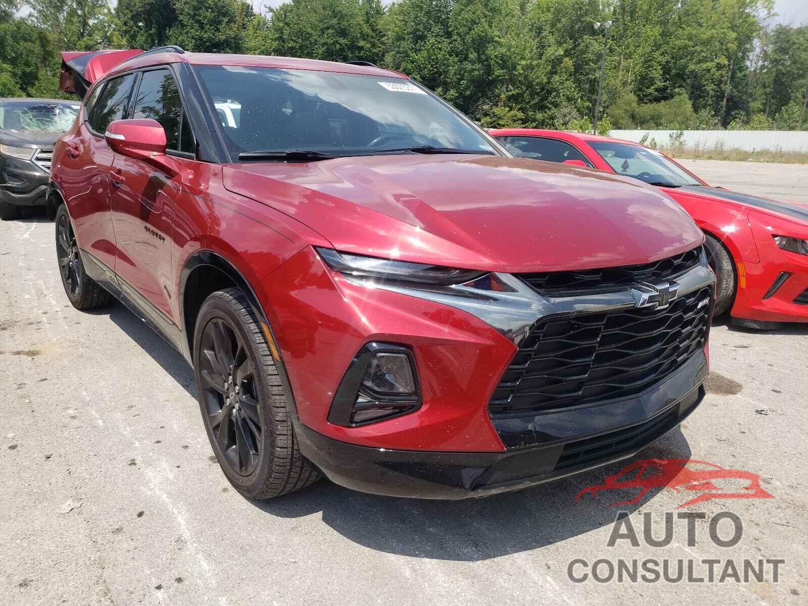 CHEVROLET BLAZER 2019 - 3GNKBERS1KS682684