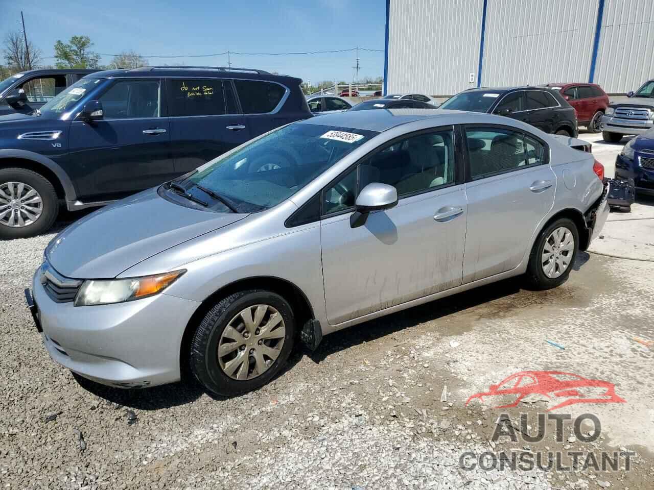 HONDA CIVIC 2012 - 19XFB2F55CE074822