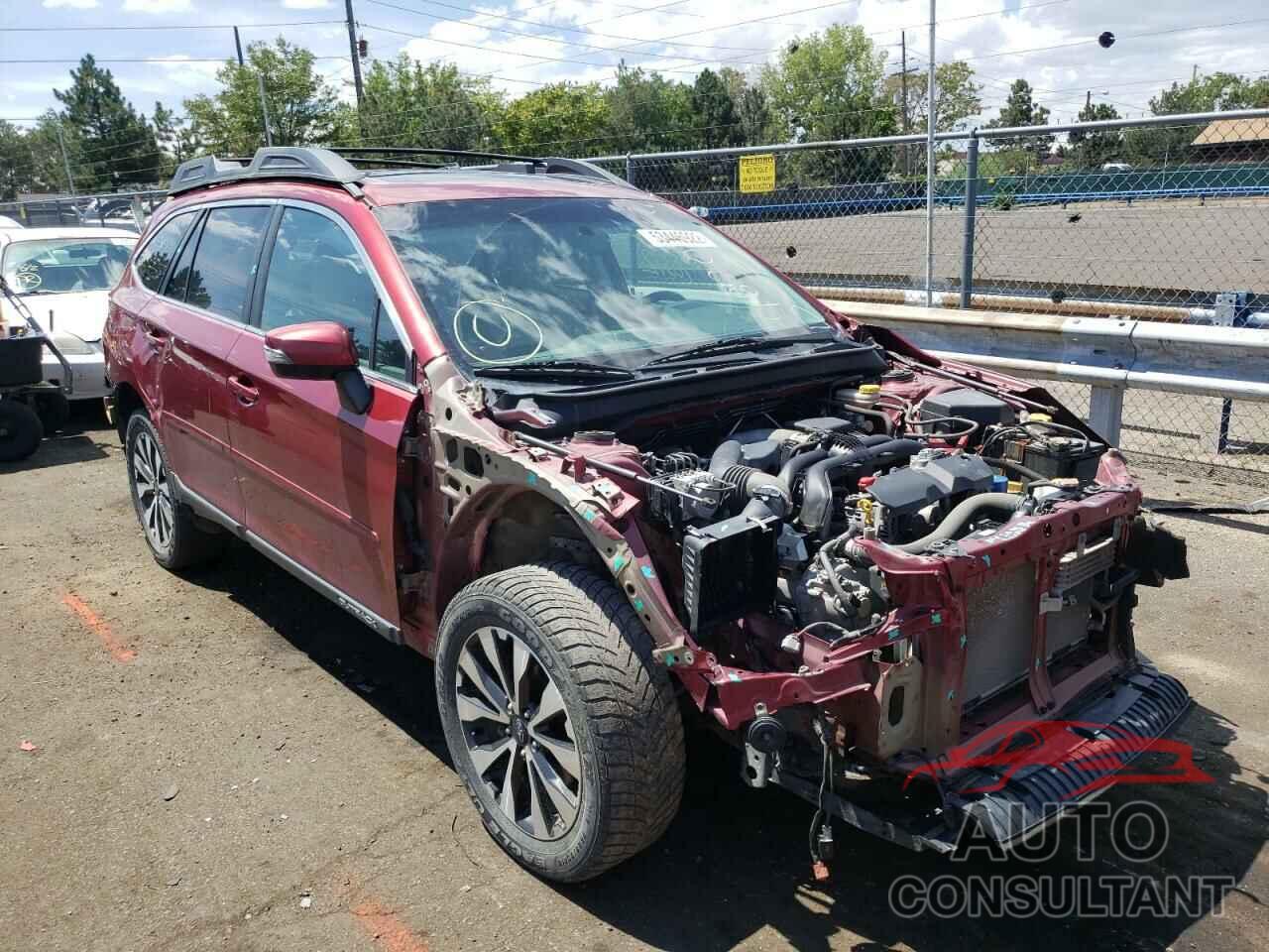 SUBARU OUTBACK 2016 - 4S4BSBLC9G3260244