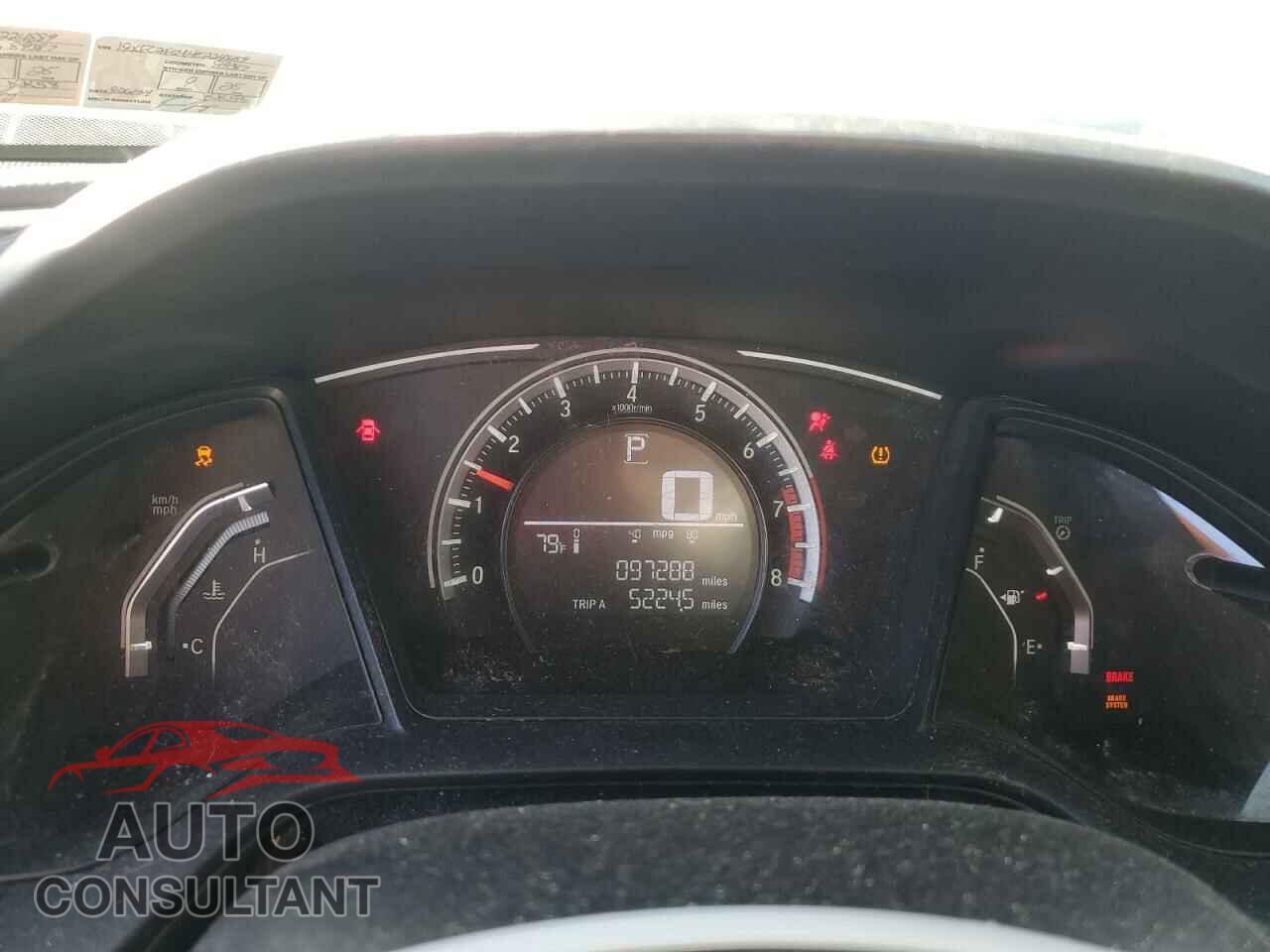 HONDA CIVIC 2017 - 19XFC2F54HE224889