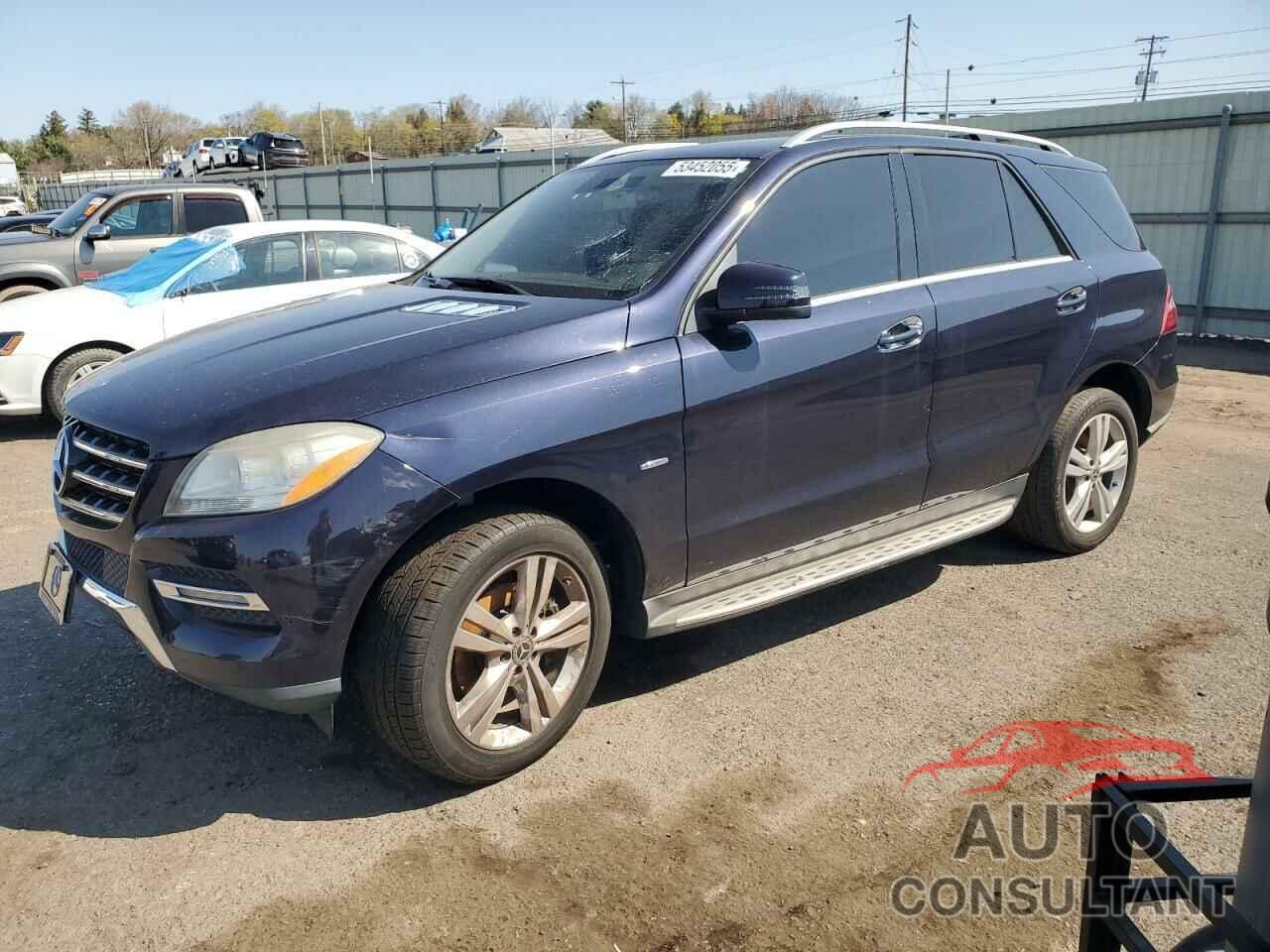 MERCEDES-BENZ M-CLASS 2012 - 4JGDA2EB1CA001656