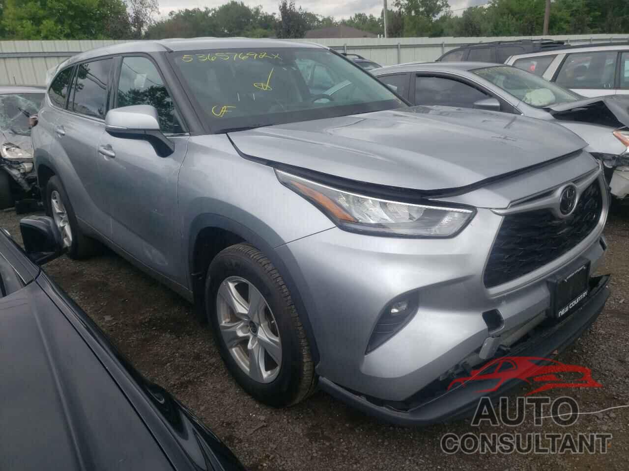 TOYOTA HIGHLANDER 2020 - 5TDBZRBH1LS037050