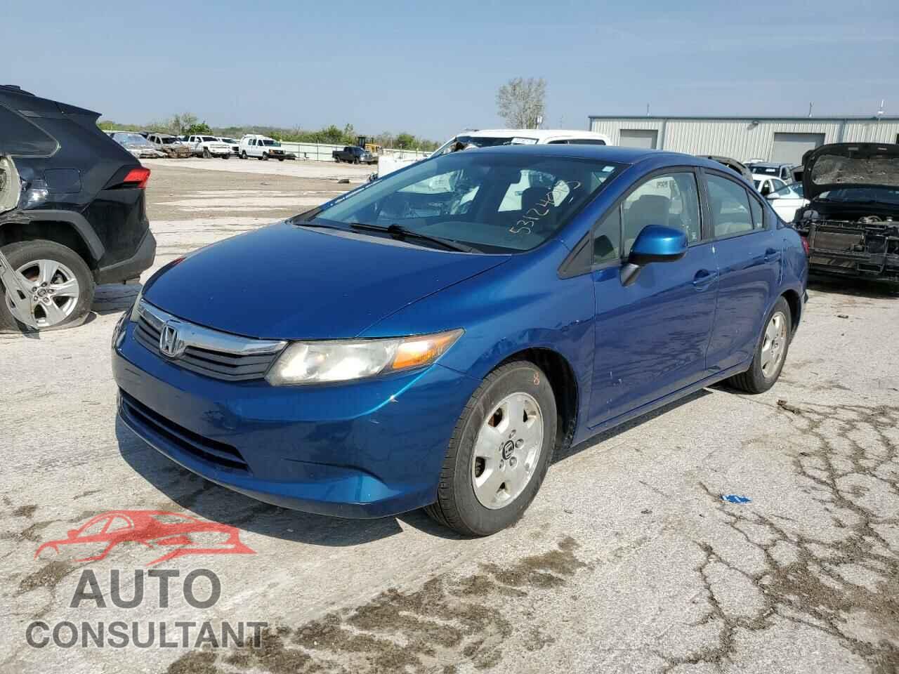 HONDA CIVIC 2012 - 19XFB2F52CE017784