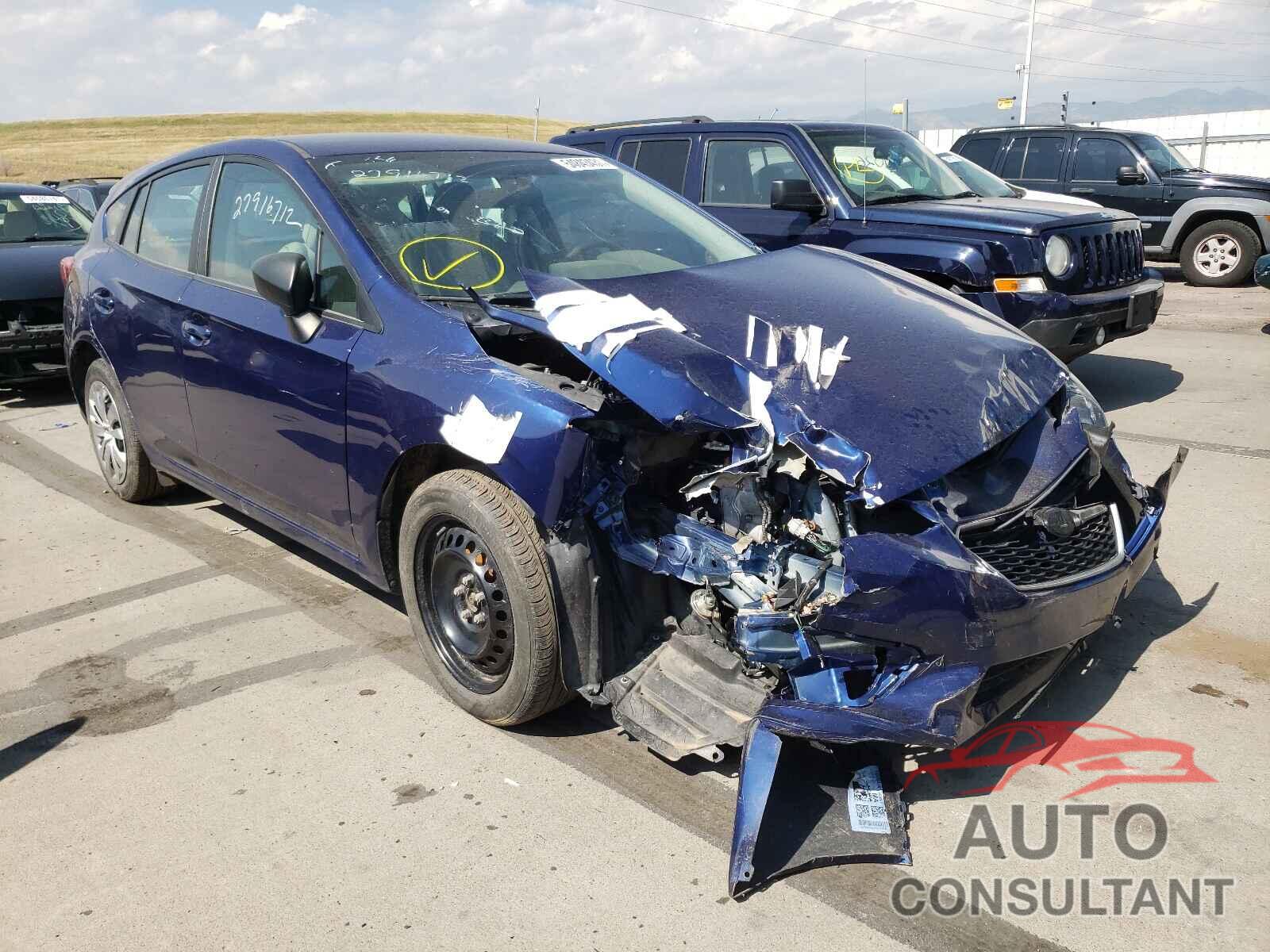 SUBARU IMPREZA 2018 - 4S3GTAA6XJ3742937