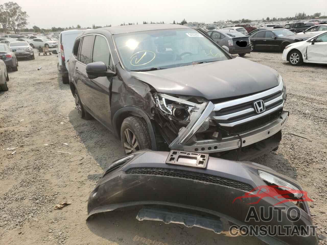 HONDA PILOT 2017 - 5FNYF6H53HB031471