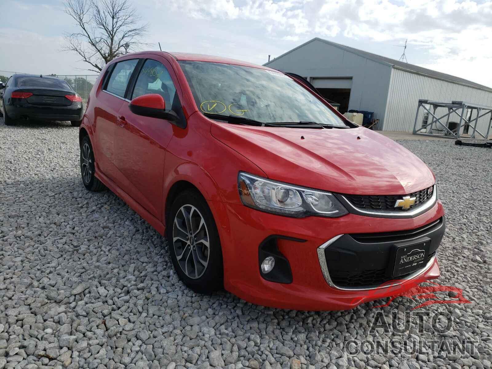 CHEVROLET SONIC 2017 - 1G1JD6SB6H4169897