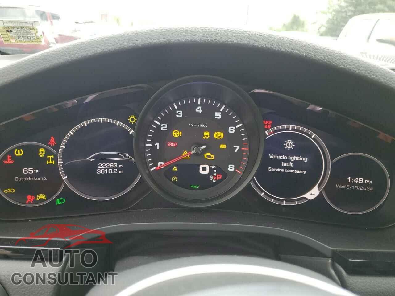 PORSCHE CAYENNE 2021 - WP1AA2AY4MDA10223