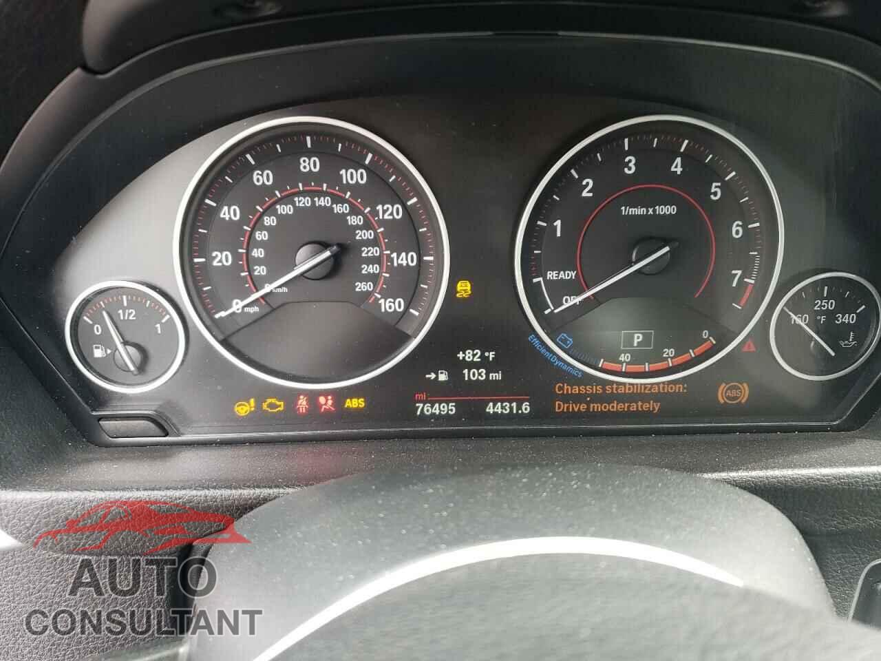 BMW 3 SERIES 2017 - WBA8D9C3XHA005789