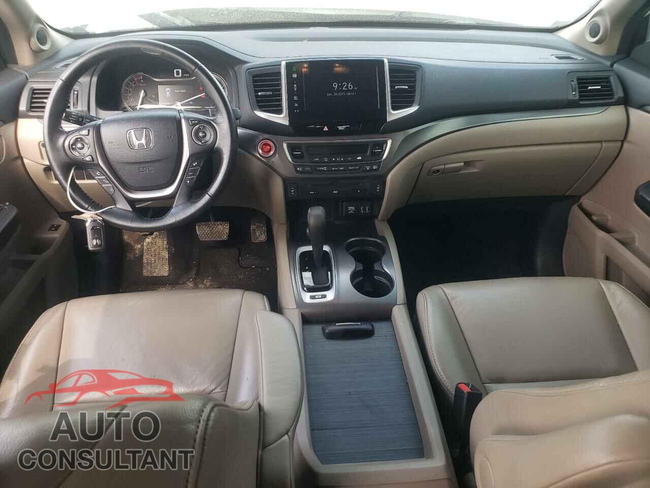 HONDA PILOT 2016 - 5FNYF6H87GB059511