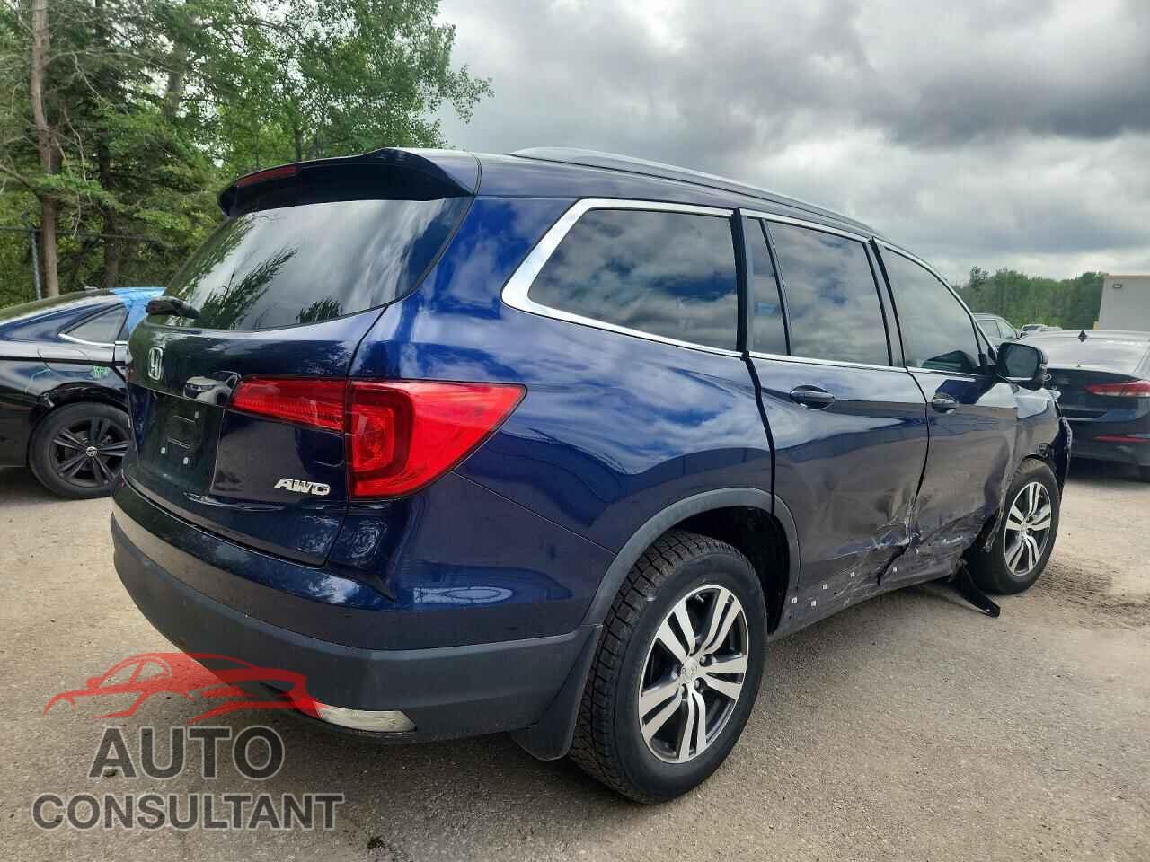 HONDA PILOT 2017 - 5FNYF6H77HB504239