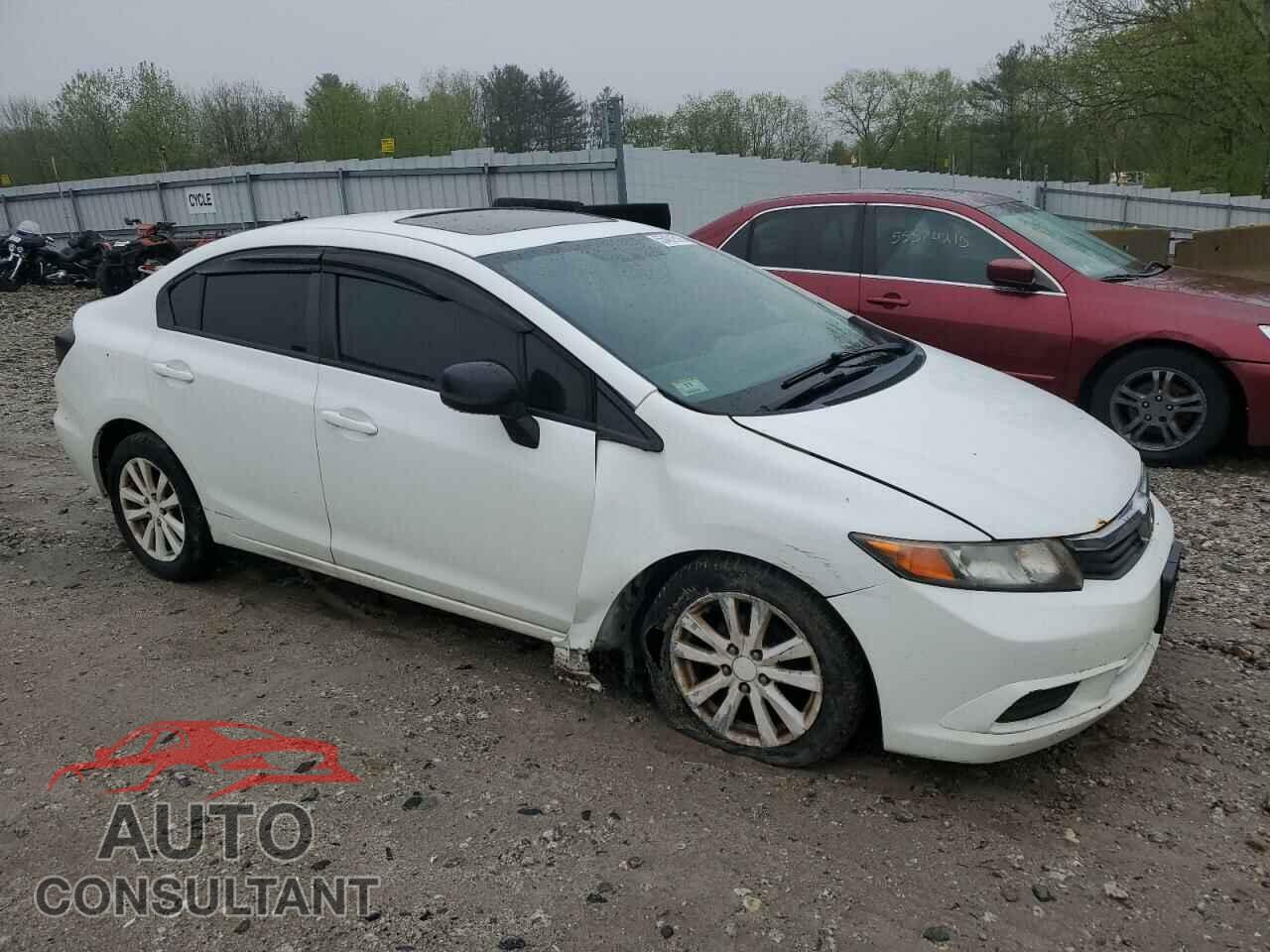 HONDA CIVIC 2012 - 19XFB2F81CE306861