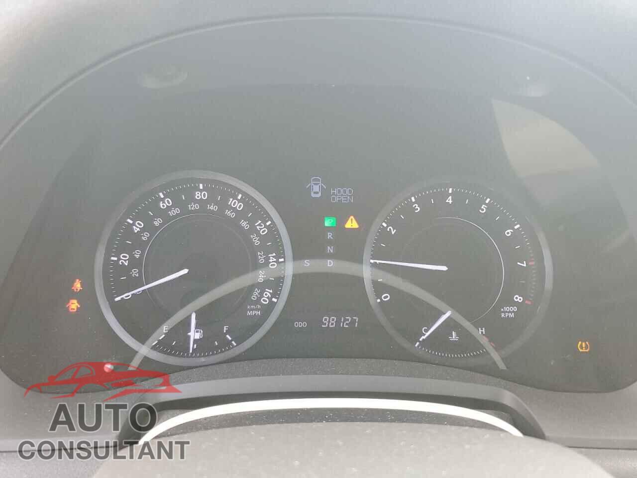 LEXUS IS 2013 - JTHFF2C25D2527638