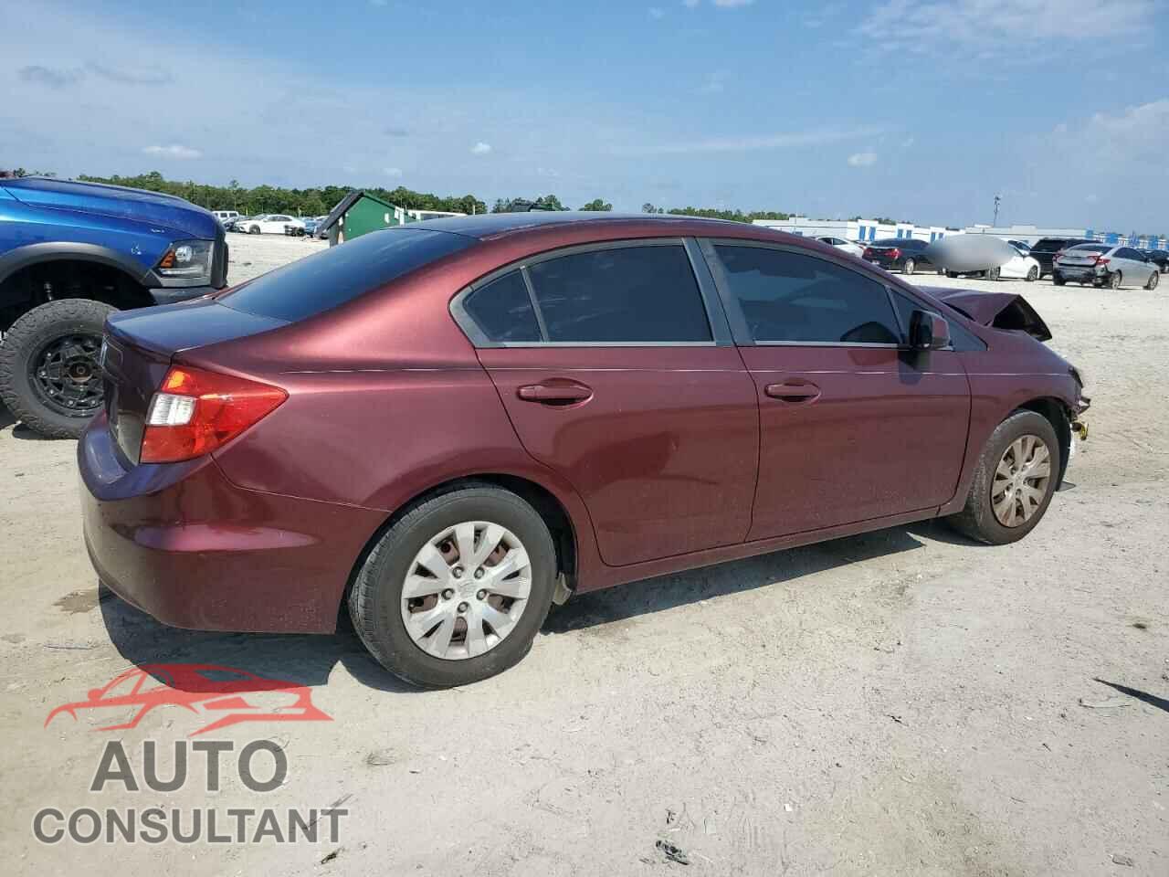 HONDA CIVIC 2012 - 19XFB2F54CE109978