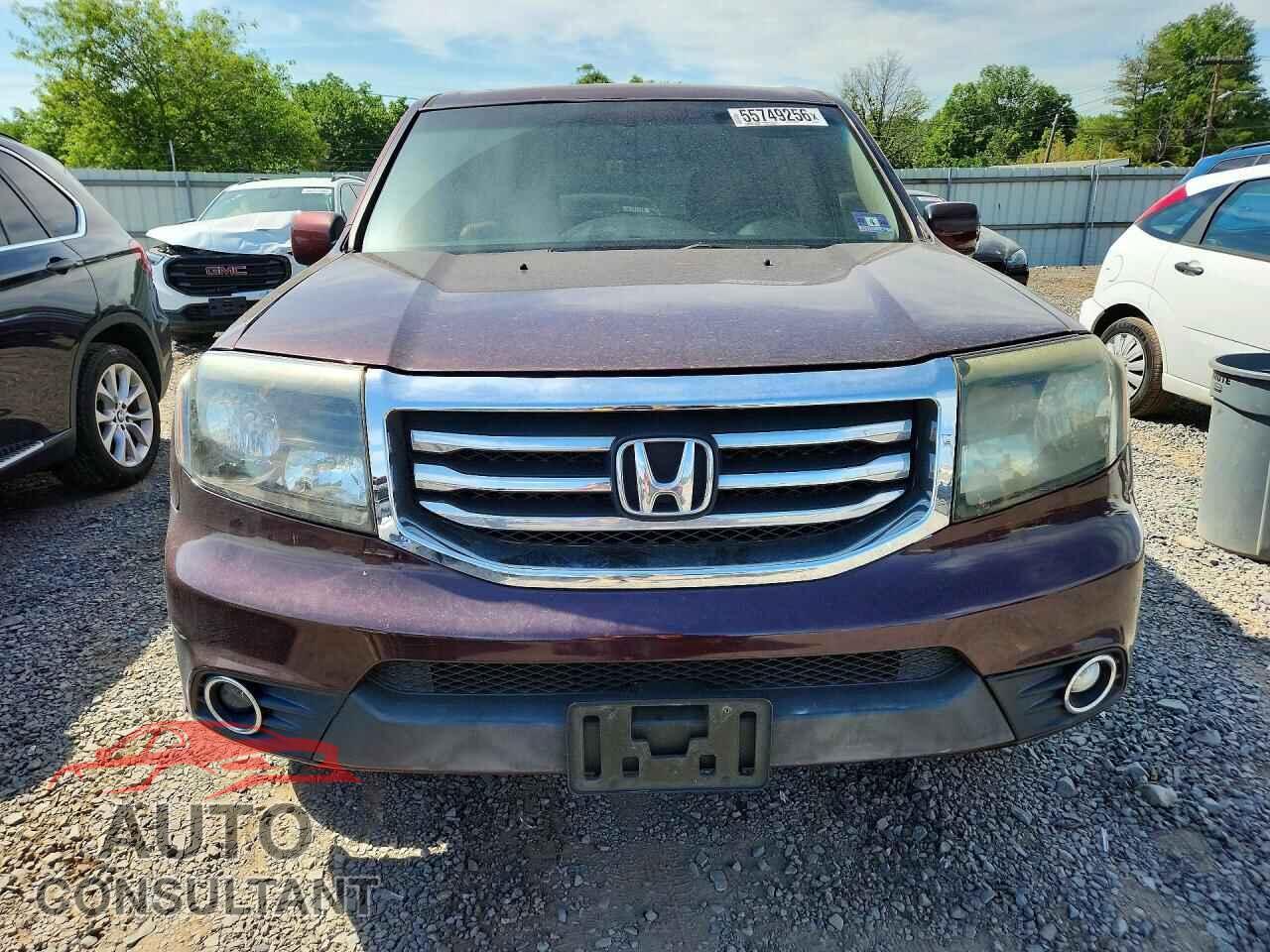 HONDA PILOT 2012 - 5FNYF4H61CB035654