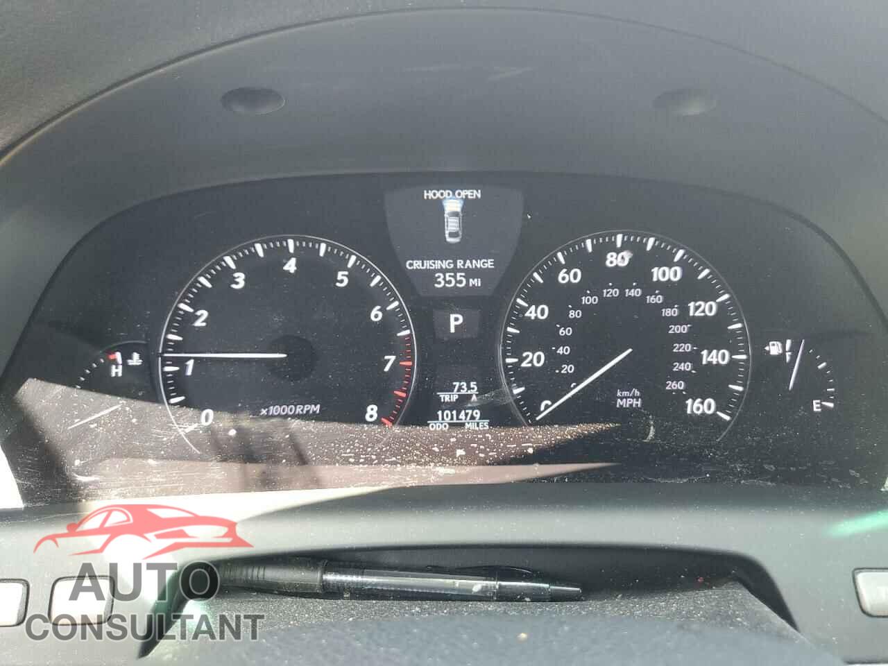 LEXUS LS460 2012 - JTHBL5EF1C5109051