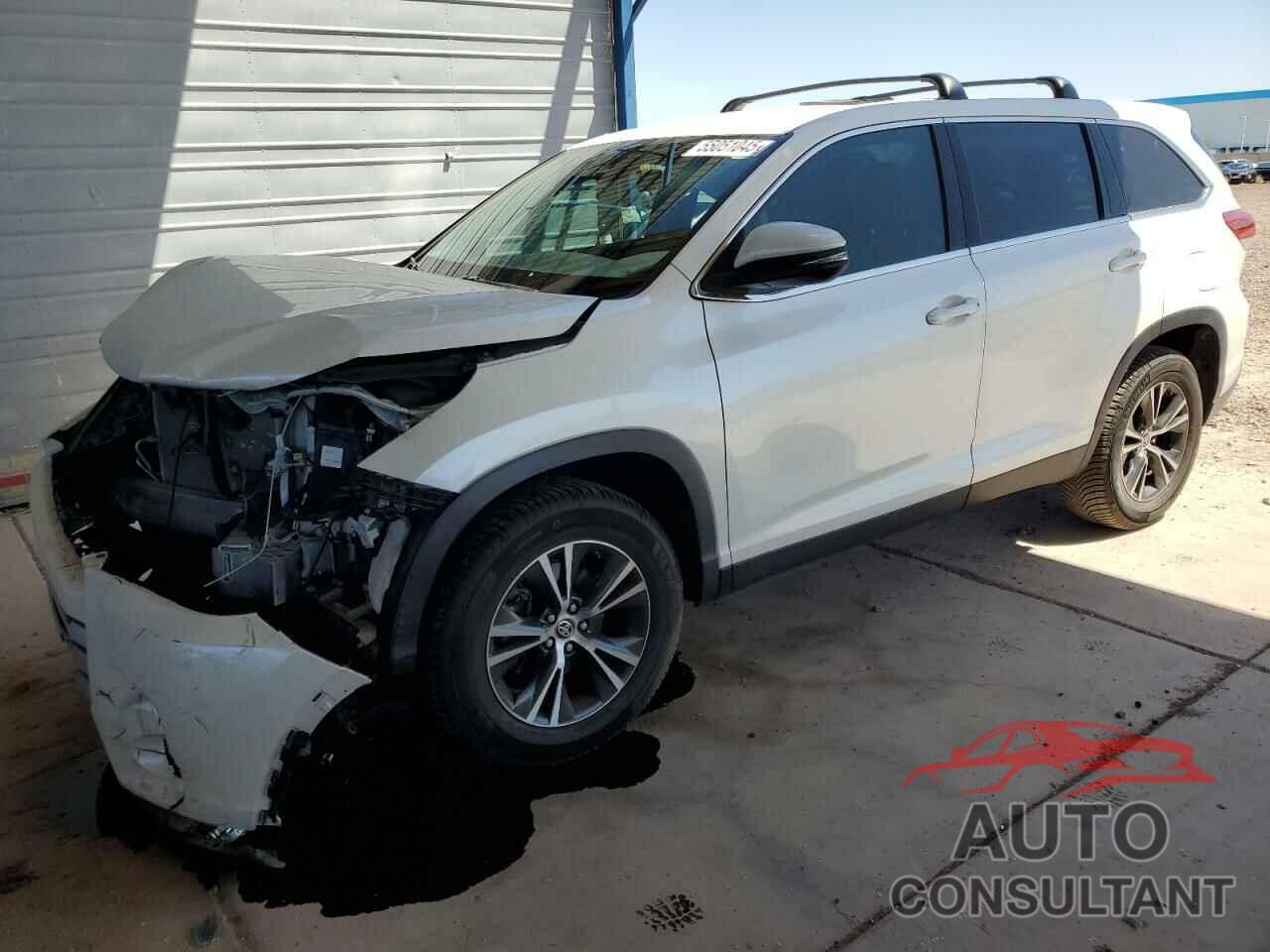 TOYOTA HIGHLANDER 2019 - 5TDZZRFH1KS367536