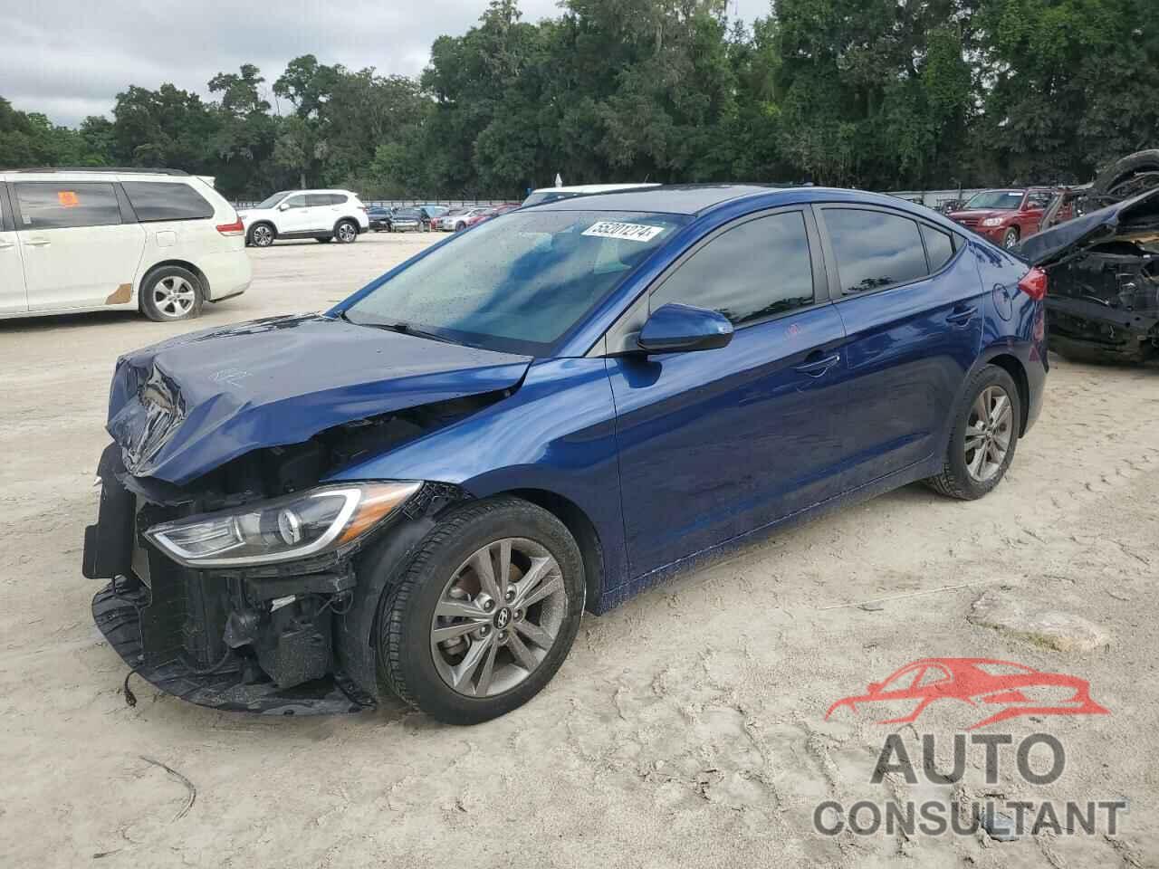 HYUNDAI ELANTRA 2018 - 5NPD84LF7JH392920