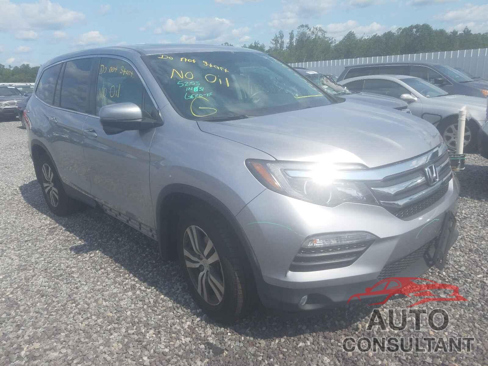 HONDA PILOT 2016 - 5FNYF6H75GB059966