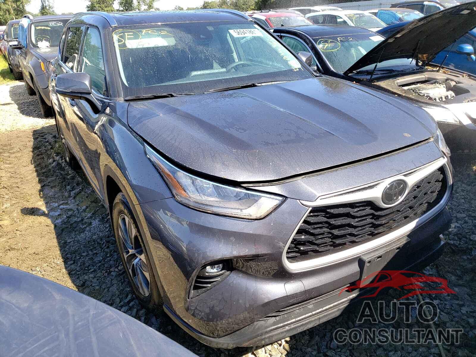 TOYOTA HIGHLANDER 2020 - 5TDGZRBHXLS035111