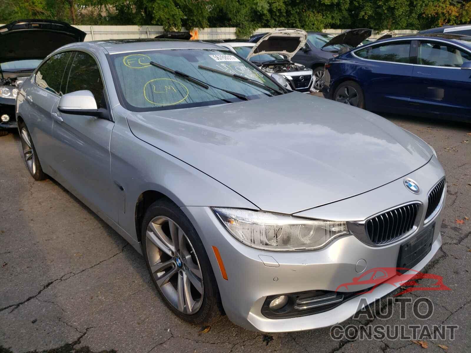 BMW 4 SERIES 2016 - WBA4C9C51GG135846