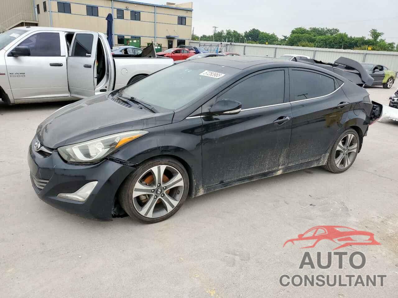 HYUNDAI ELANTRA 2014 - KMHDH4AH2EU039612