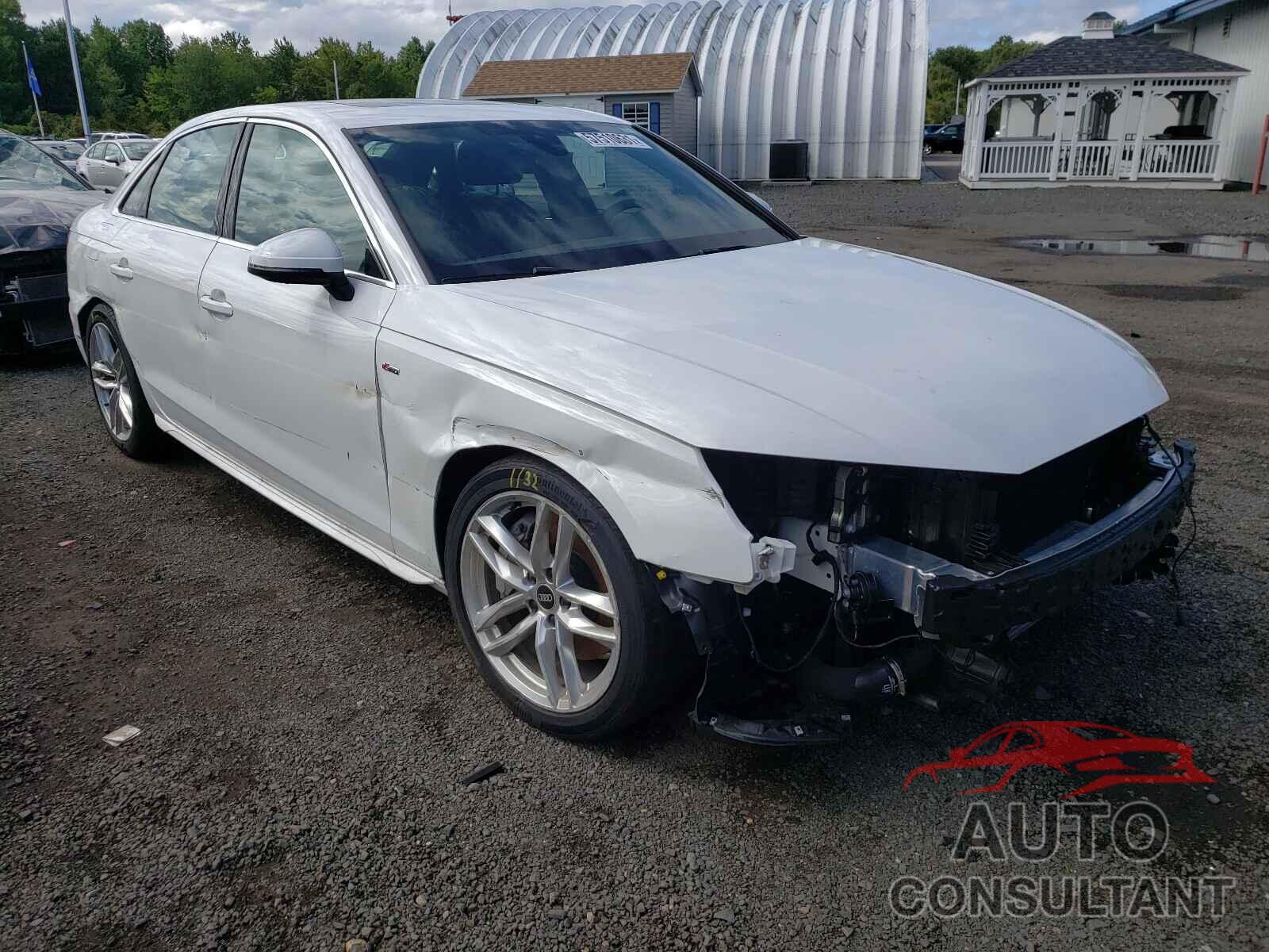 AUDI A4 2021 - WAUEAAF45MA050876