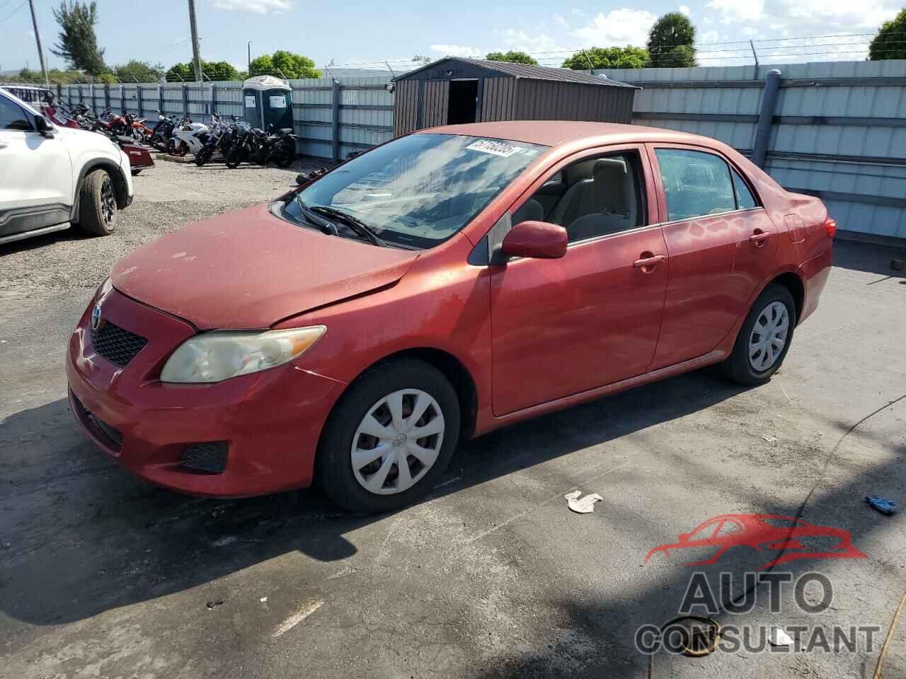 TOYOTA COROLLA 2009 - JTDBL40E899060460