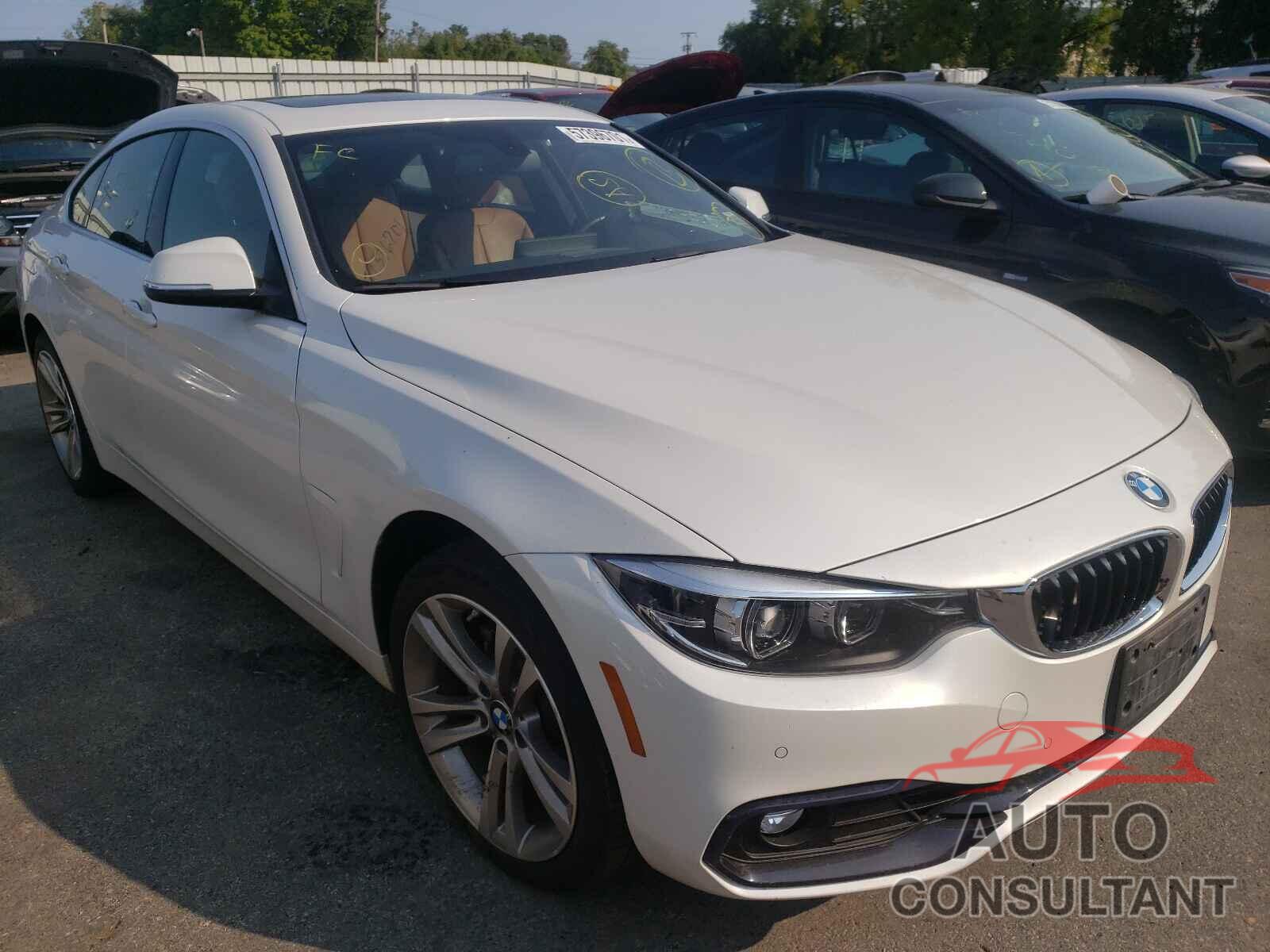 BMW 4 SERIES 2019 - WBA4J3C55KBL05246