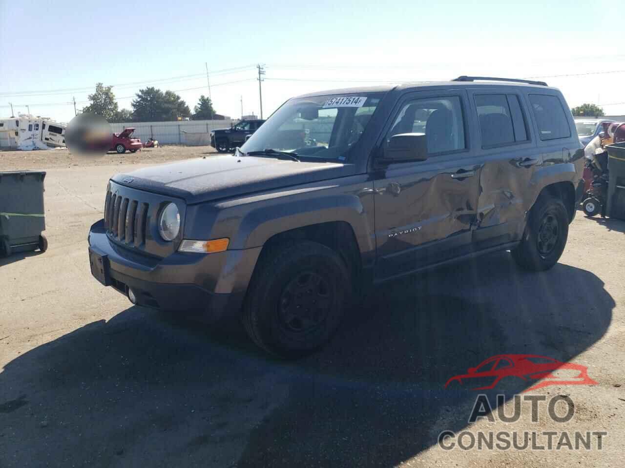 JEEP PATRIOT 2017 - 1C4NJPBB7HD203871