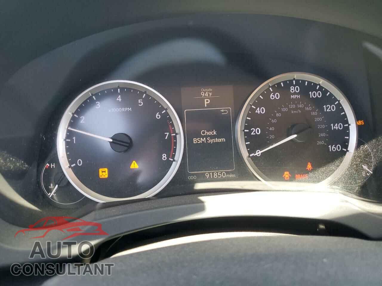 LEXUS IS 2014 - JTHBF1D20E5037535
