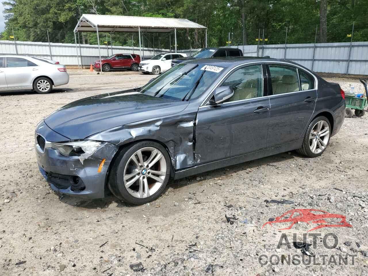 BMW 3 SERIES 2017 - WBA8B9G39HNU56236