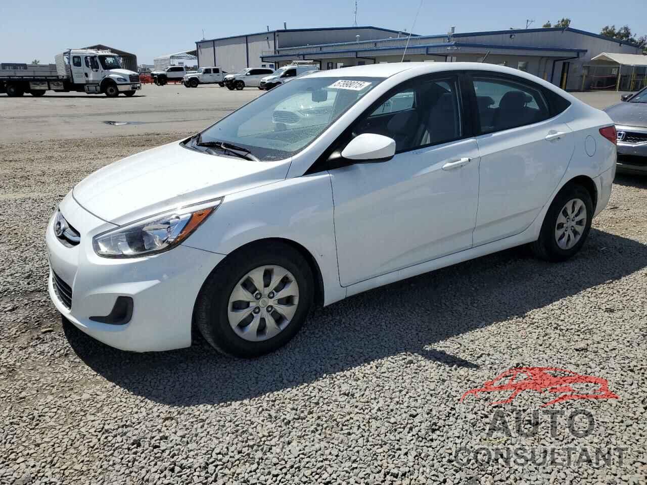 HYUNDAI ACCENT 2017 - KMHCT4AEXHU205024