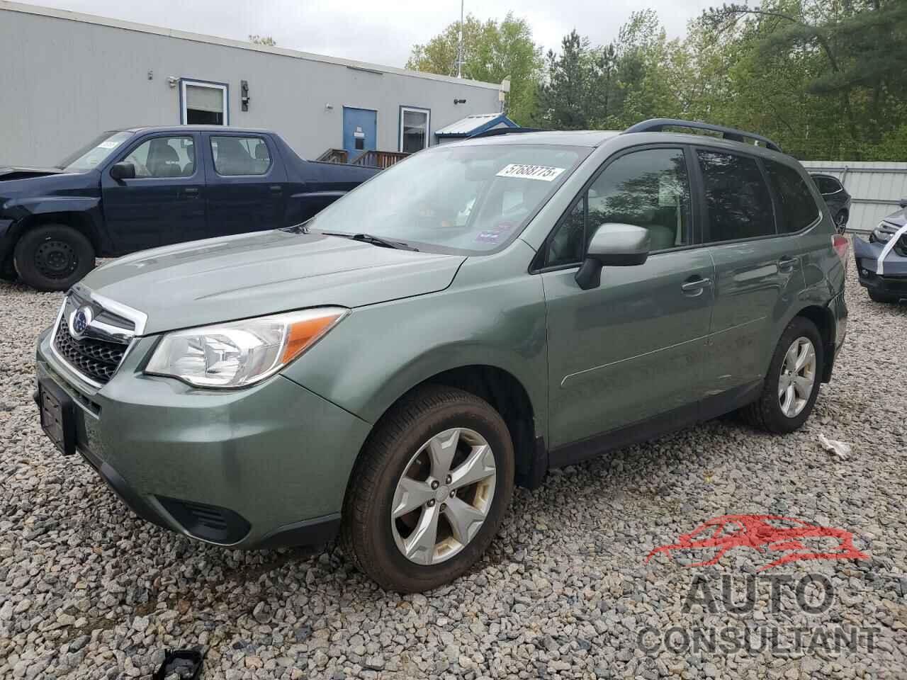 SUBARU FORESTER 2015 - JF2SJADC3FH501492