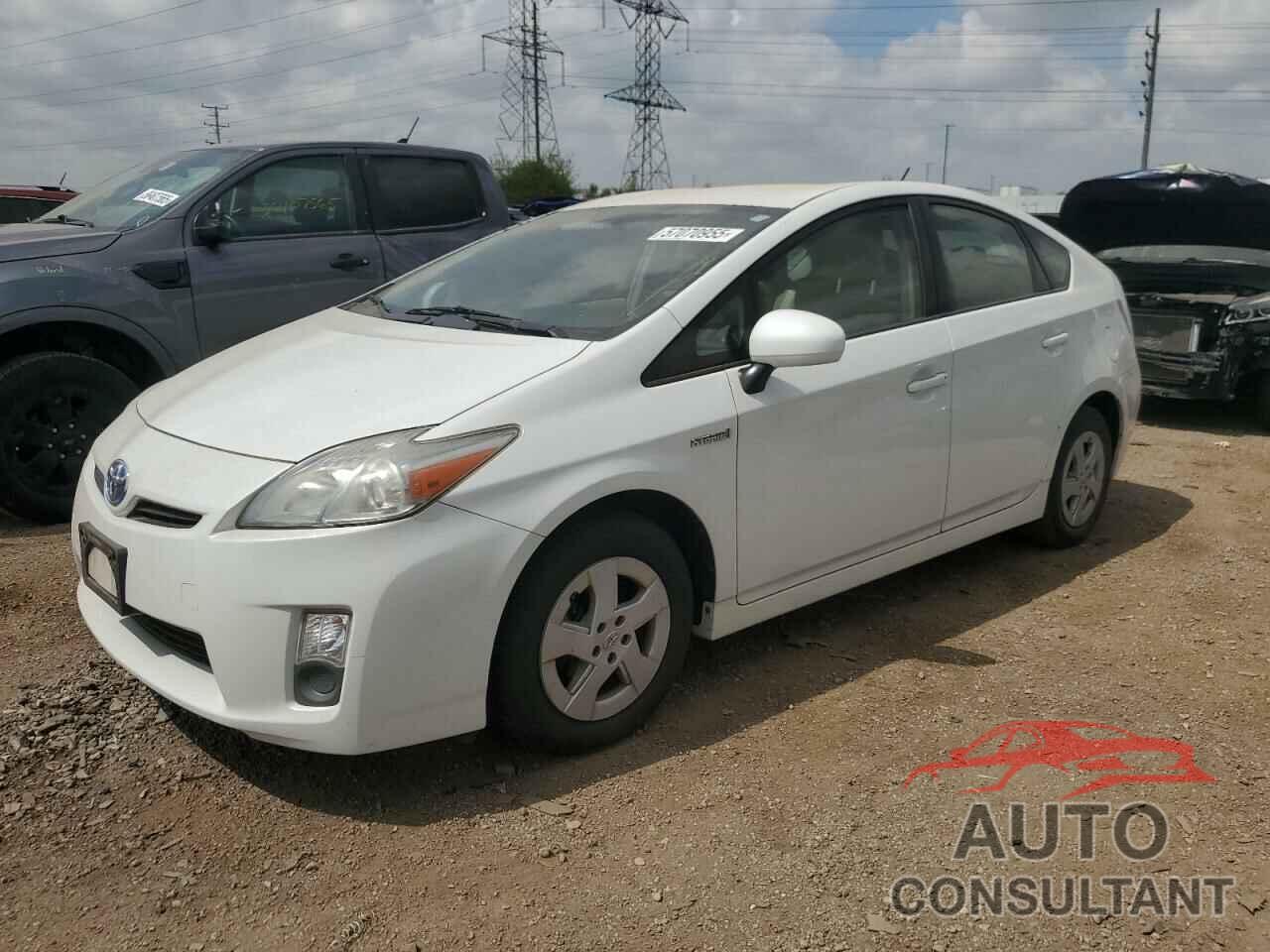 TOYOTA PRIUS 2010 - JTDKN3DU3A0222932