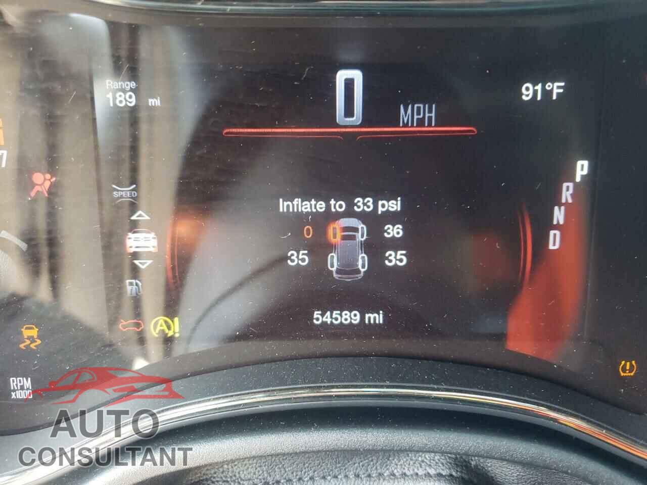 DODGE DURANGO 2019 - 1C4RDJDG5KC722610