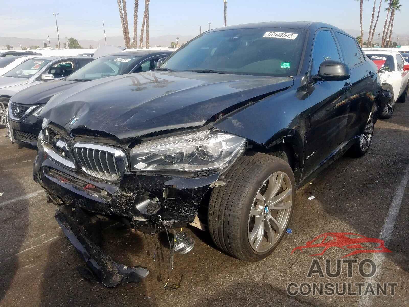 BMW X6 XDRIVE5 2017 - 5UXKU6C36H0W38768