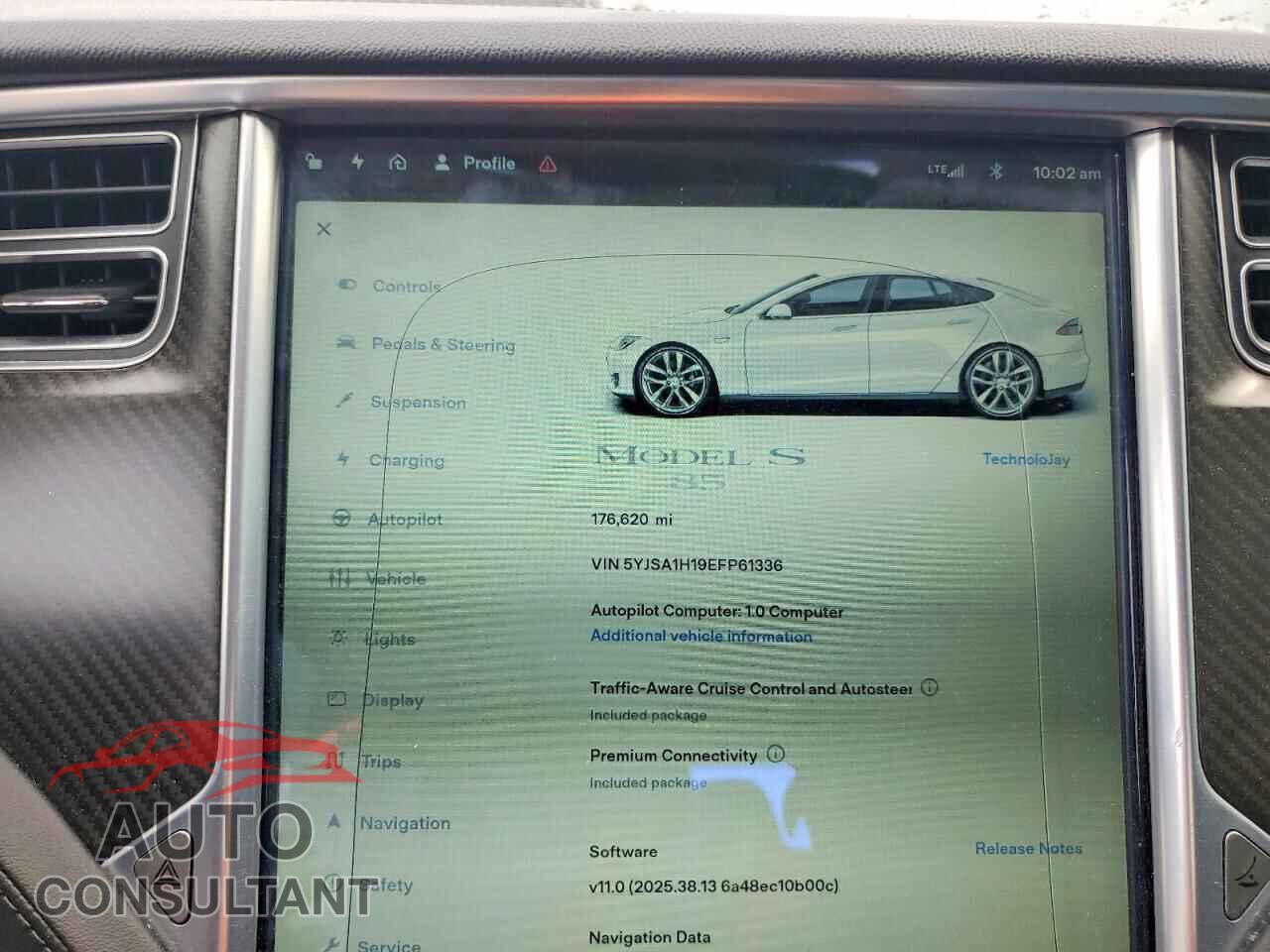 TESLA MODEL S 2014 - 5YJSA1H19EFP61336