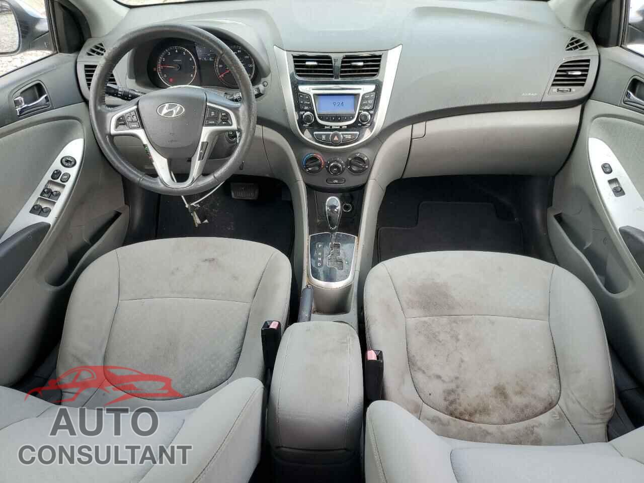 HYUNDAI ACCENT 2012 - KMHCU5AE2CU019537