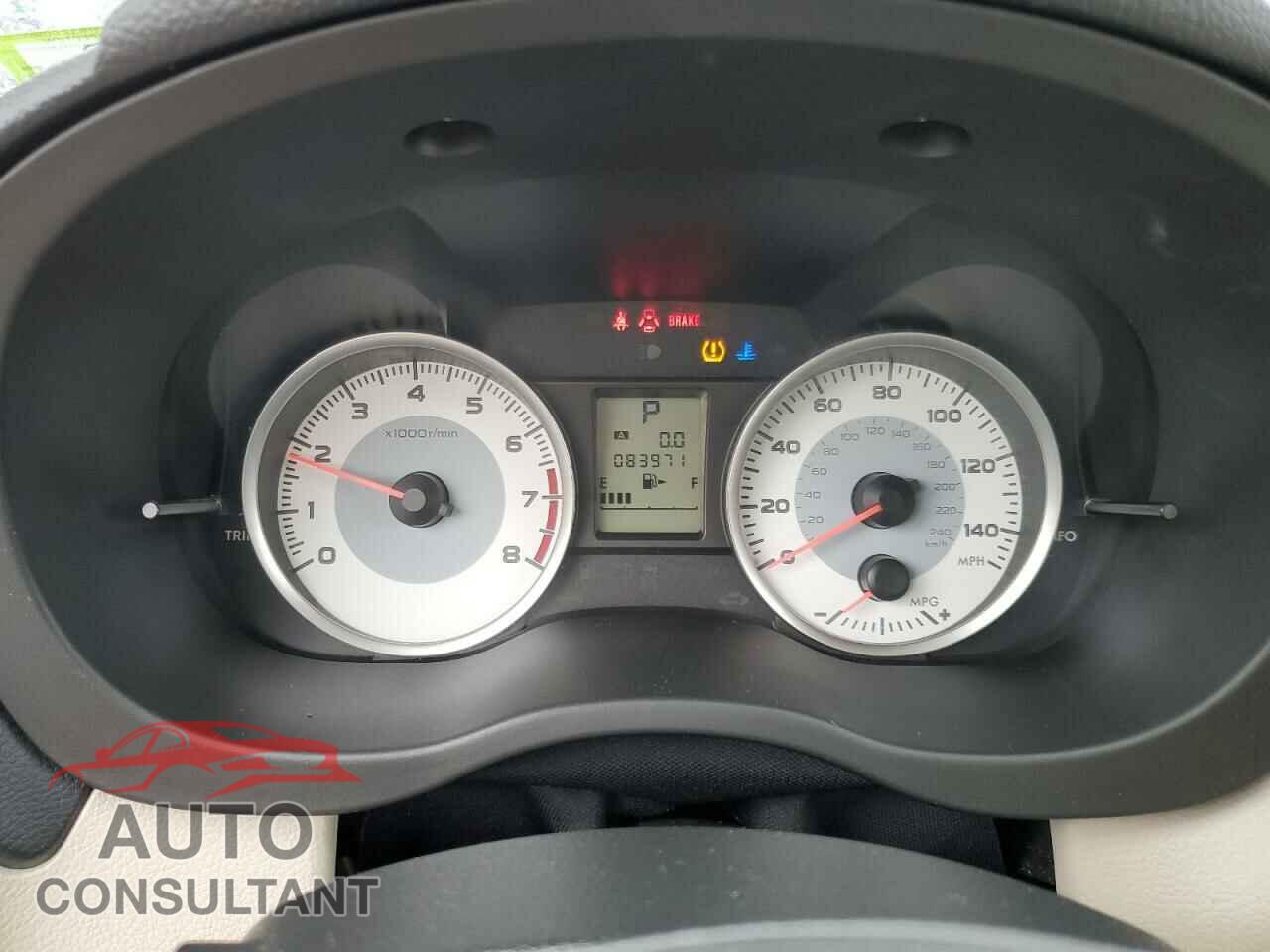 SUBARU IMPREZA 2012 - JF1GPAE66CH205444
