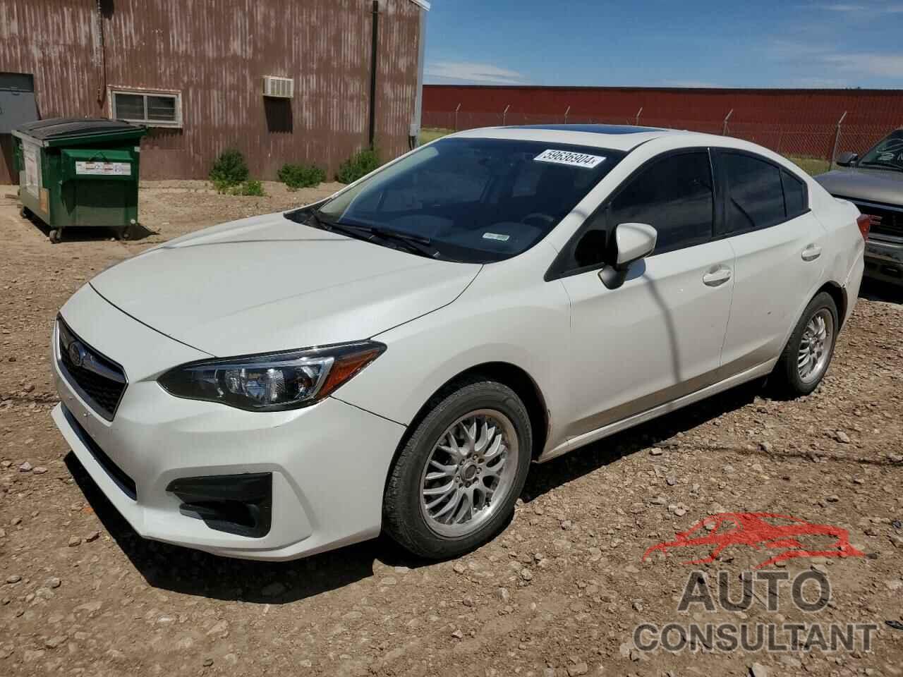 SUBARU IMPREZA 2017 - 4S3GKAD62H3604317