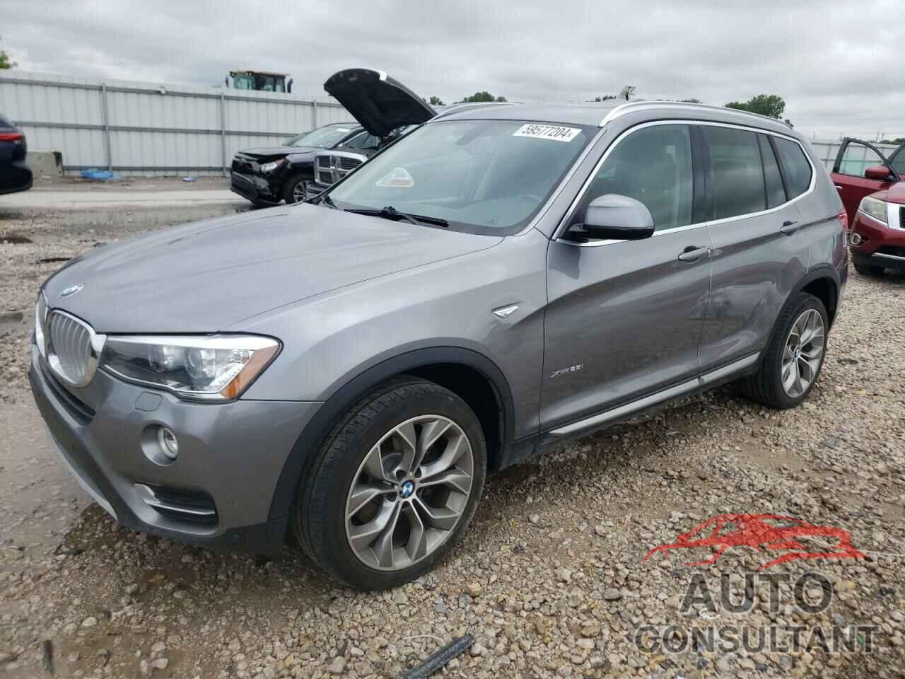 BMW X3 2017 - 5UXWX9C38H0W68087